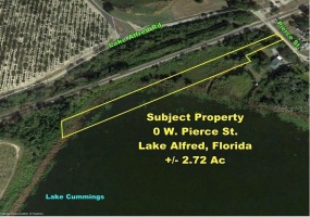 1208 PIERCE STREET, LAKE ALFRED, Florida 33850, ,Land,For Sale,PIERCE,L4925285