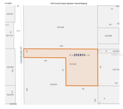 213 CLEVELAND STREET, AUBURNDALE, Florida 33823, ,Land,For Sale,CLEVELAND,L4927675