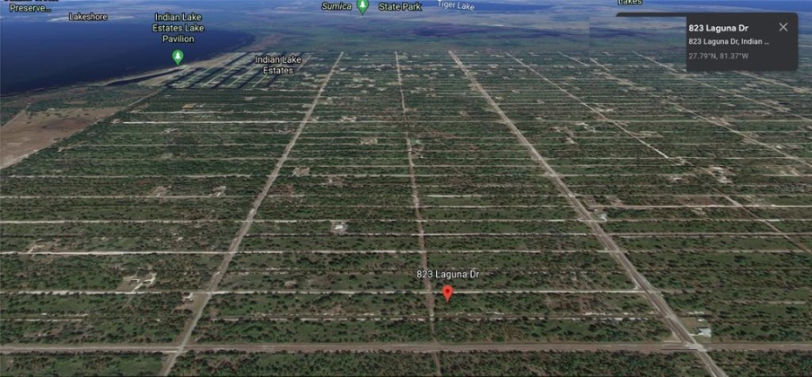 823 LAGUNA DRIVE, INDIAN LAKE ESTATES, Florida 33855, ,Land,For Sale,LAGUNA,A4526444