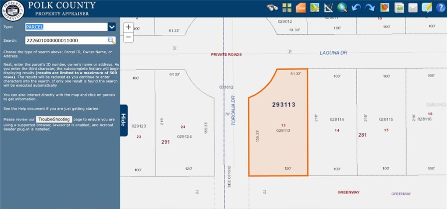 823 LAGUNA DRIVE, INDIAN LAKE ESTATES, Florida 33855, ,Land,For Sale,LAGUNA,A4526444