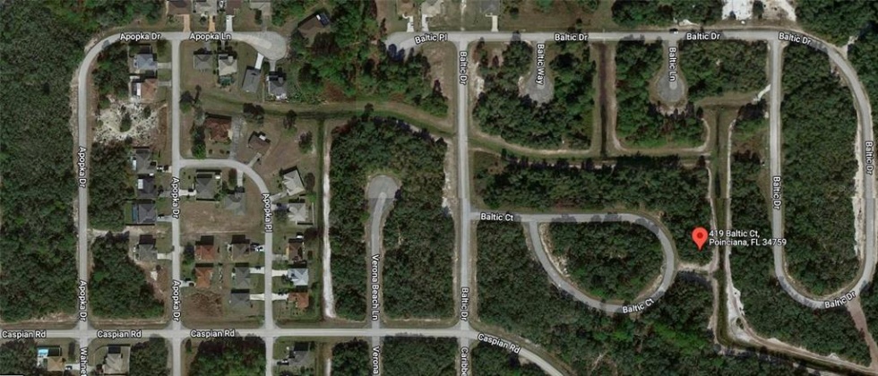 419 BALTIC COURT, POINCIANA, Florida 34759, ,Land,For Sale,BALTIC,S5064114