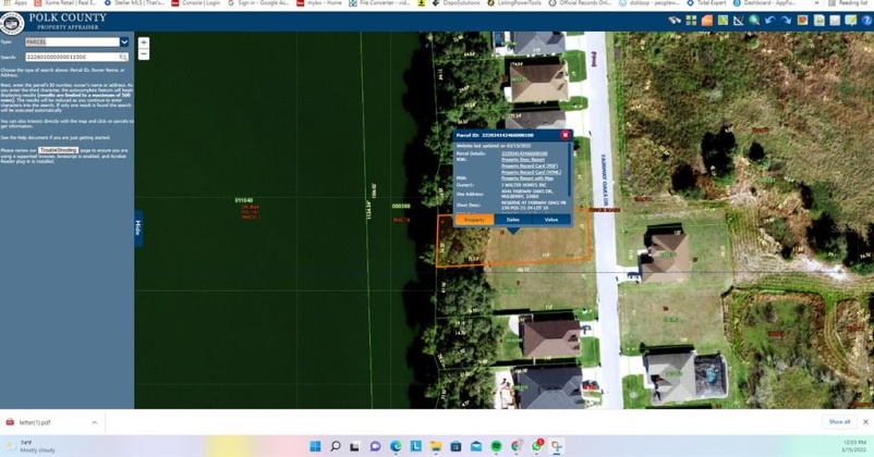 4541 FAIRWAY OAKS DRIVE, MULBERRY, Florida 33860, ,Land,For Sale,FAIRWAY OAKS,L4928629